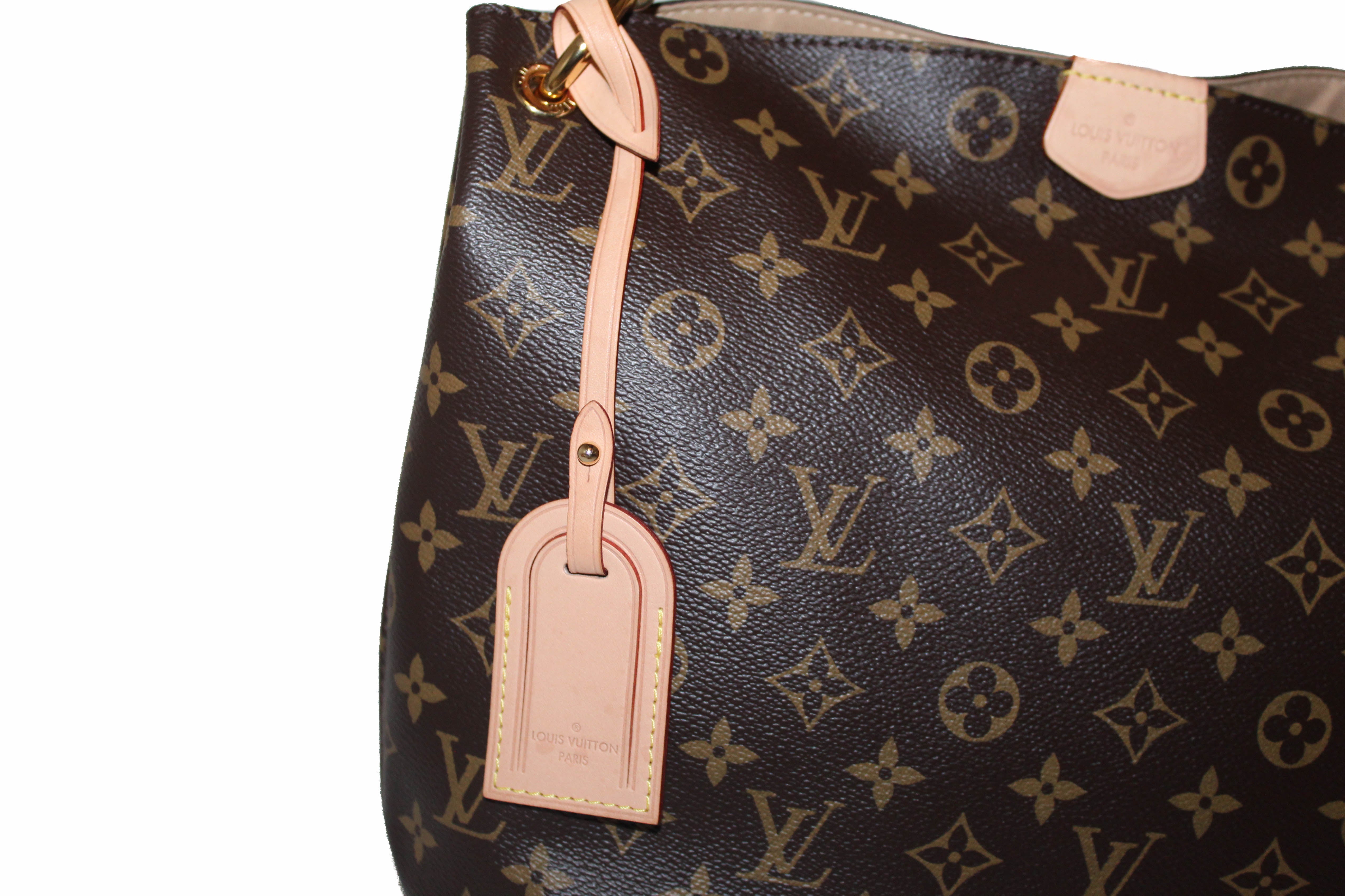 Authentic Louis Vuitton Graceful PM Monogram Canvas Hobo Shoulder Bag - Luxury Handbag for Women, Perfect for Work, Travel & Everyday Use
