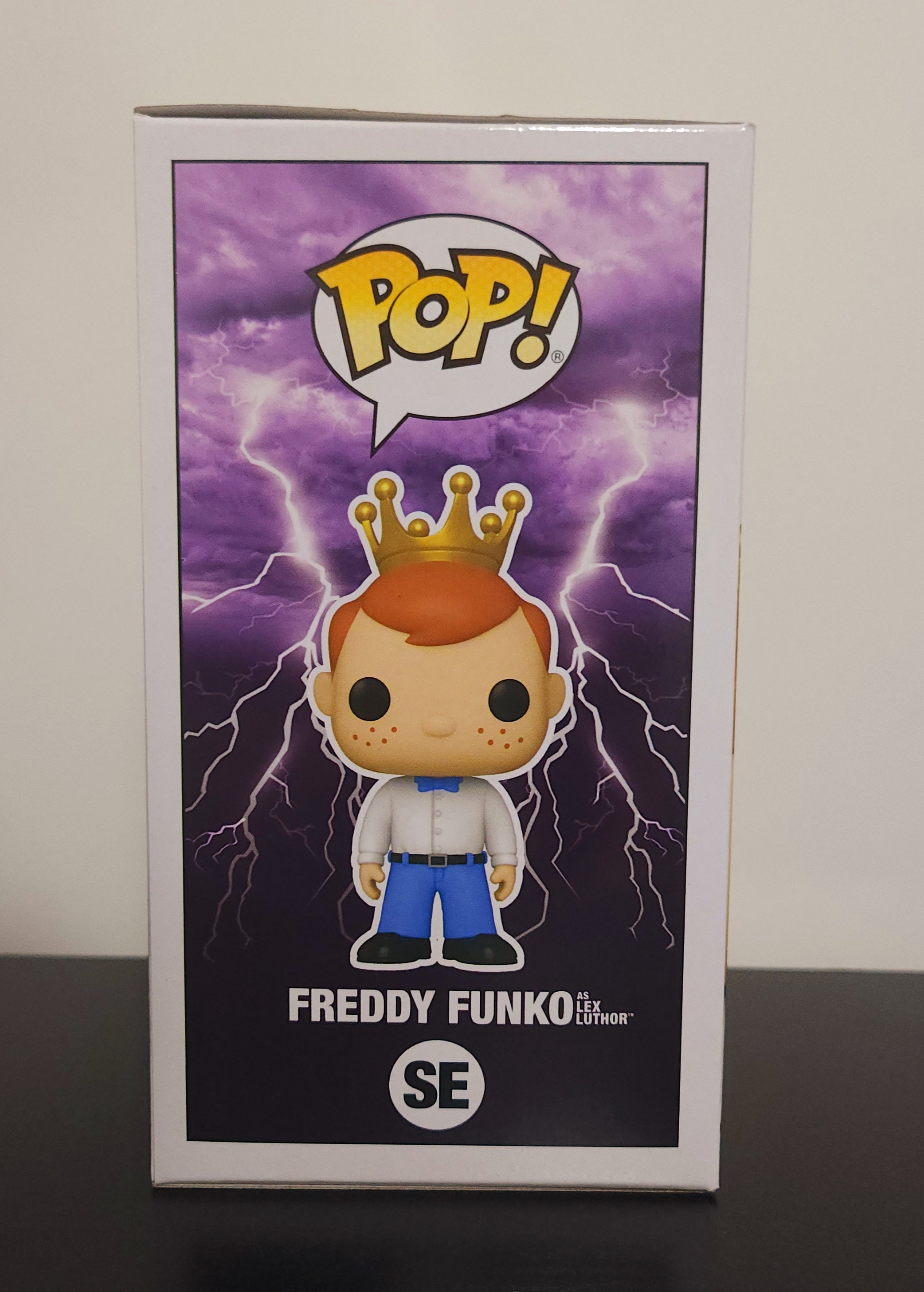 Funko Pop! Vinyl: Heavy Metal Box of Fun Freddy as Lex Luthor (Damaged) - Perfect for DC Comics Fans & Collectors - Display for Home, Office, or Comic Conventions