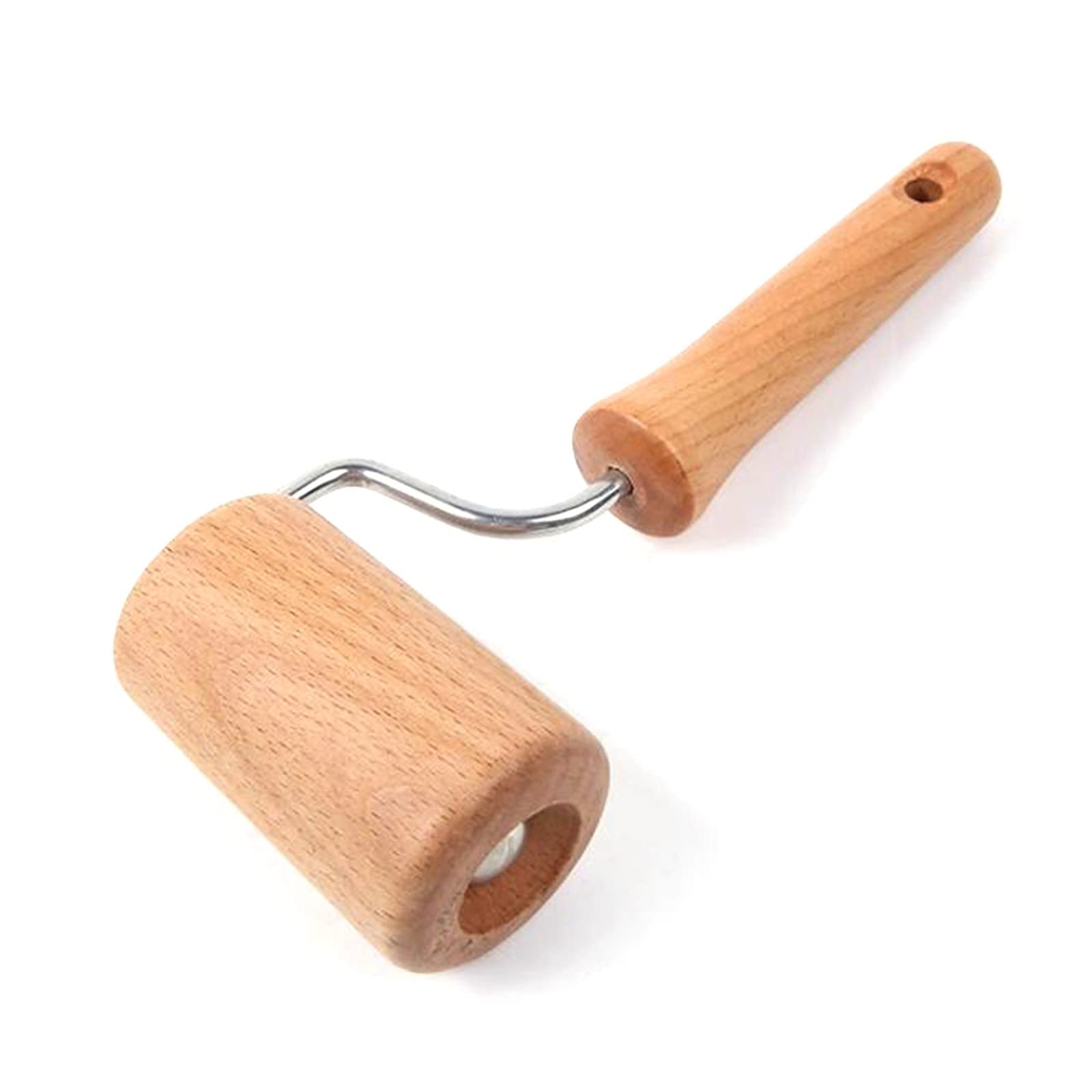 Premium Wooden Rolling Pin for Baking - XL Dough Roller for Pastry, Fondant, Cookies, Chapati & Pasta | Heavy Duty Pizza Dough Roller | Natural Wood Kitchen Tool (Brown) - Perfect for Home Bakers & Professional Chefs