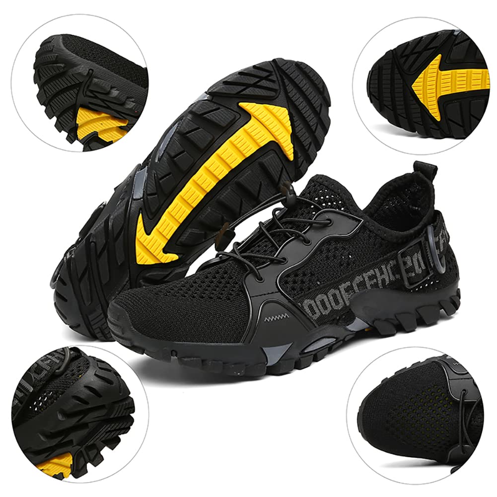 **Men's & Women's Quick-Drying Water Shoes for Hiking, Beach, Travel, Trekking & Climbing – Lightweight Aqua Sneakers for Outdoor Adventures**