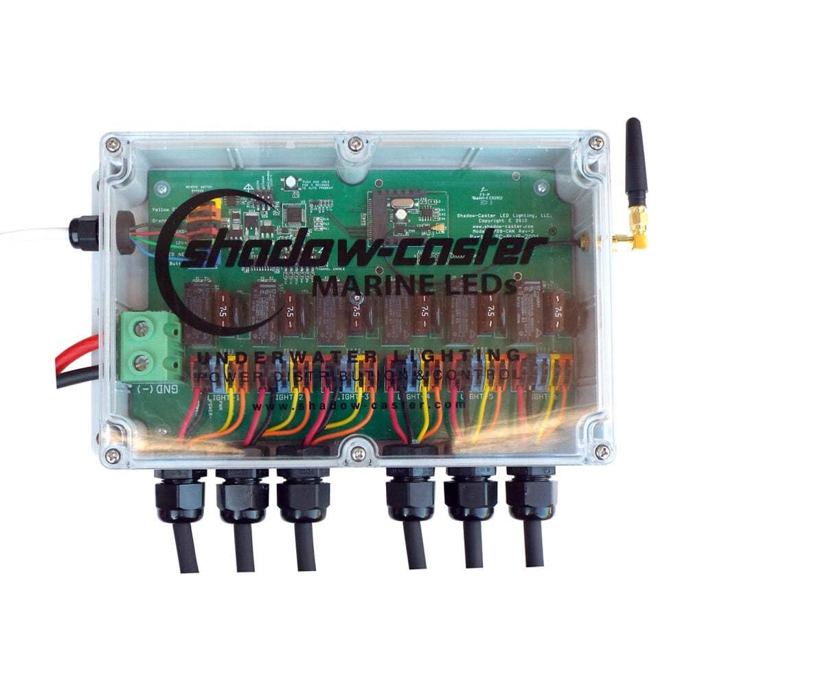 Shadow-Caster Power Distribution Box - Heavy Duty Outdoor Electrical Enclosure for Events, Construction & Emergency Power - Weatherproof & Durable Power Solution