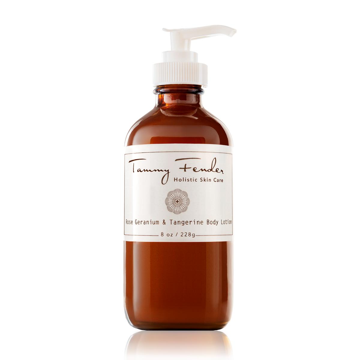 Organic Rose Geranium & Tangerine Body Lotion for Dry Skin - Hydrating Moisturizer with Natural Oils - Perfect for Daily Use, Spa Days & Gift Giving