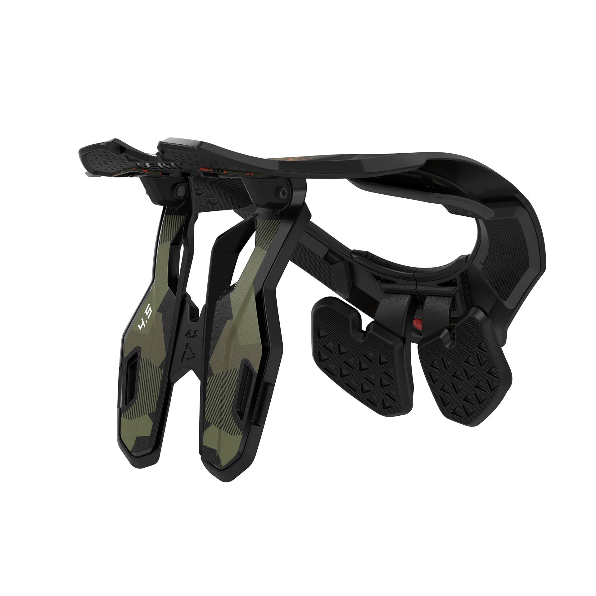 Leatt Neck Brace 4.5 for Adults - Red Motocross Neck Support (Size S/M) - Protective Gear for MX, ATV, Dirt Bike & Off-Road Racing