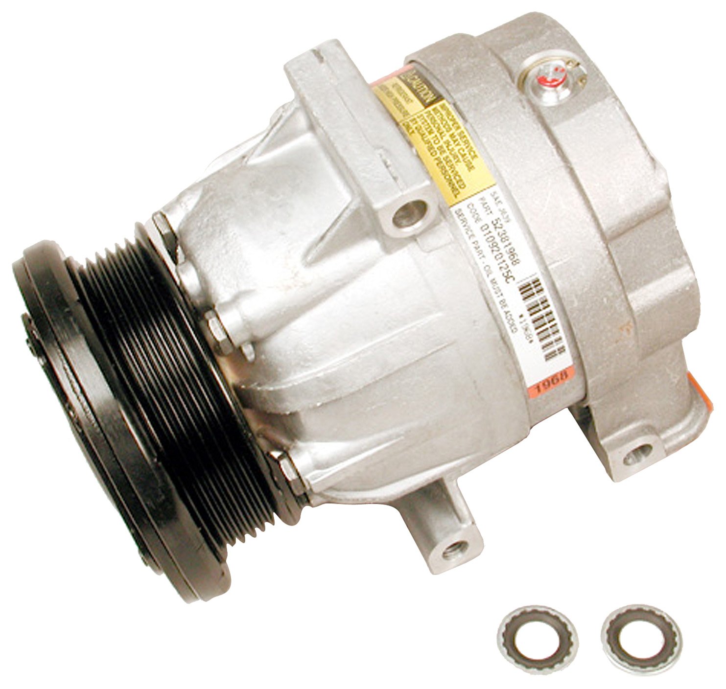 Delphi CS0051 High-Performance Air Conditioning Compressor - Reliable Car AC Replacement Part for Smooth Cooling | Perfect for Hot Climates & Long Road Trips