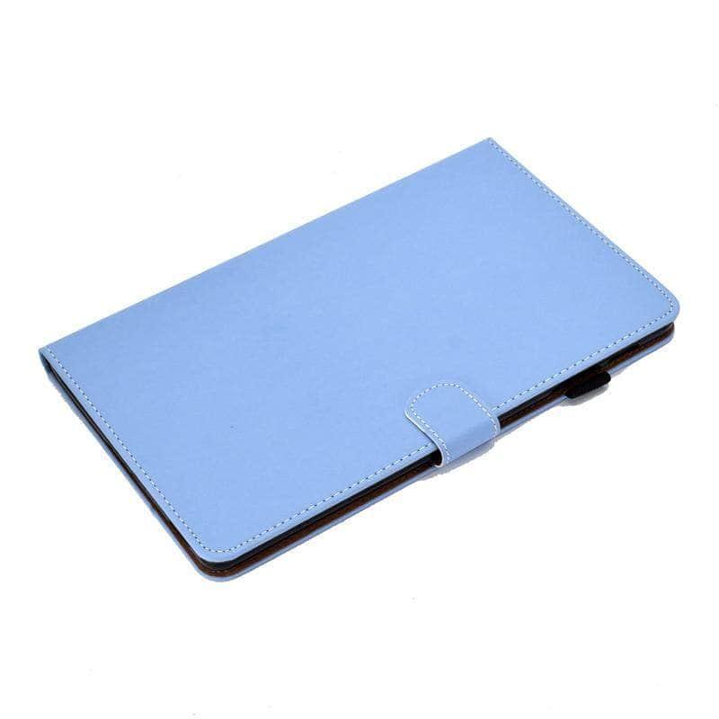 Samsung Galaxy Tab A7 Lite T220 T225 Case - Premium Matte Leather Cover with Stand for Business & Travel - Protective Sleeve for 8.7 Inch Tablet (2021 Model) - Perfect for Office, Commuting & Home Use