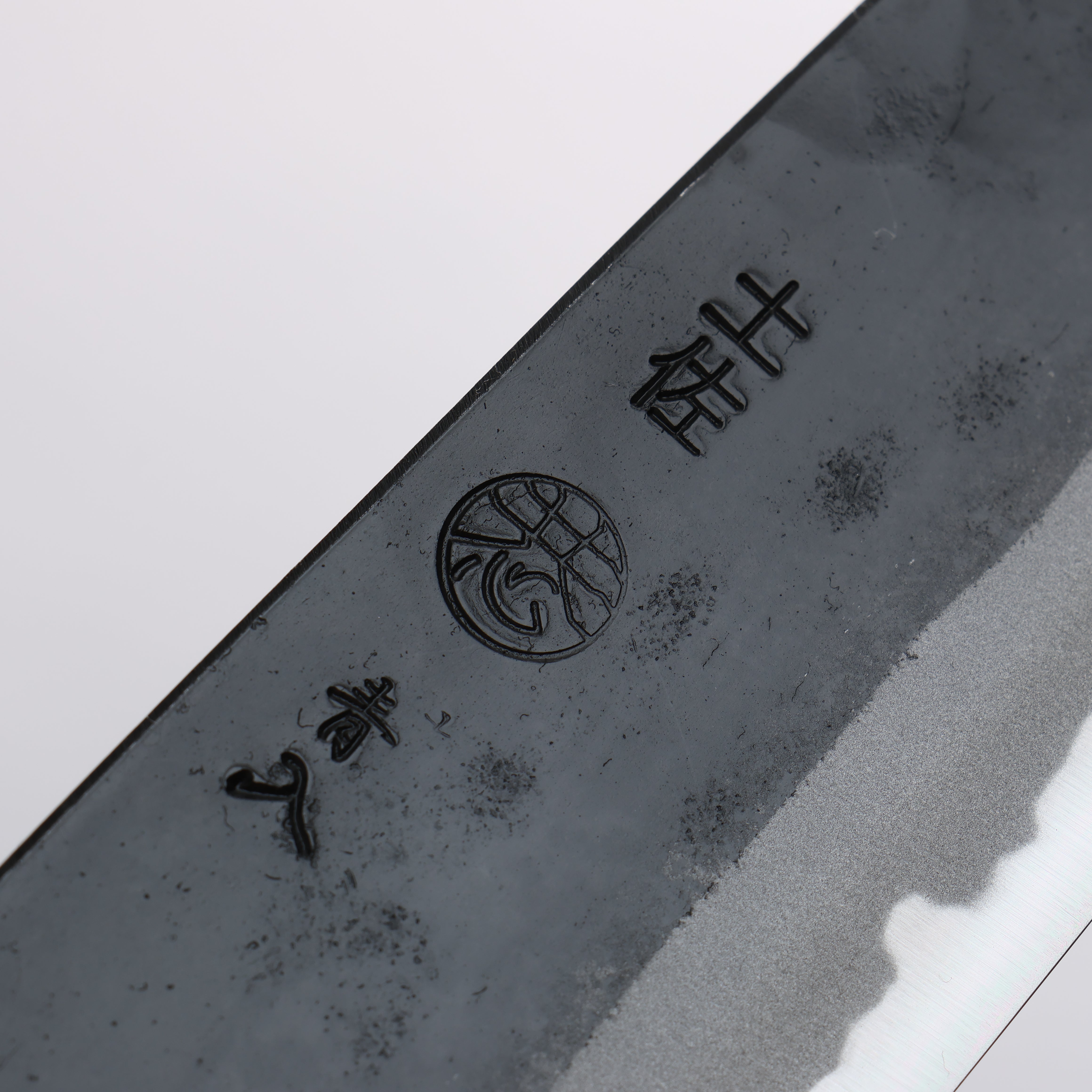 Premium Kyohei Shindo Blue Steel Black Bunka Knife 165mm with Live Oak Lacquered Handle - Japanese Kitchen Knife for Slicing, Dicing & Precision Cooking