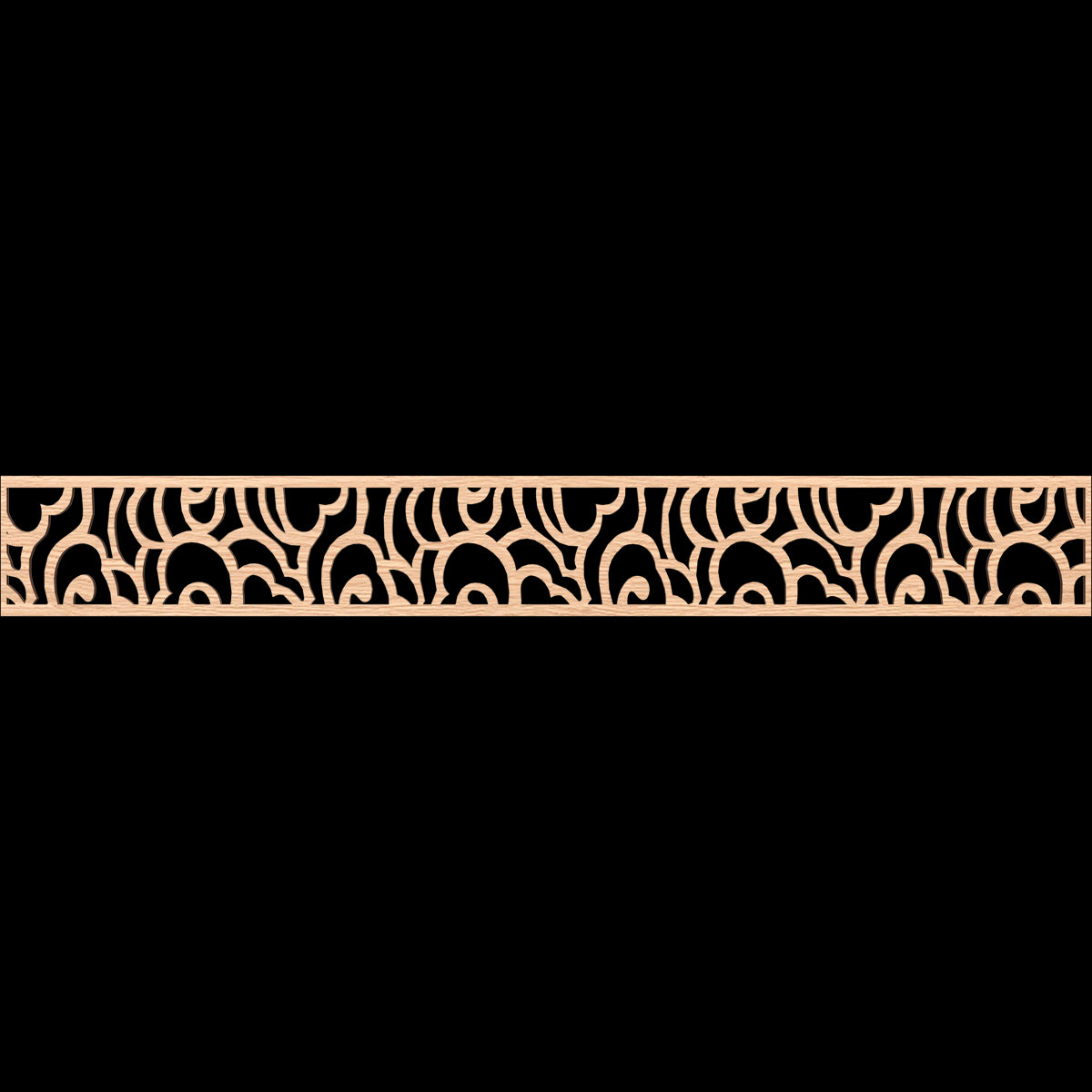Springfield Fretwork Moulding - Decorative Wood Trim for Home & Furniture DIY Projects - Perfect for Crown Molding, Cabinetry, and Wall Accents