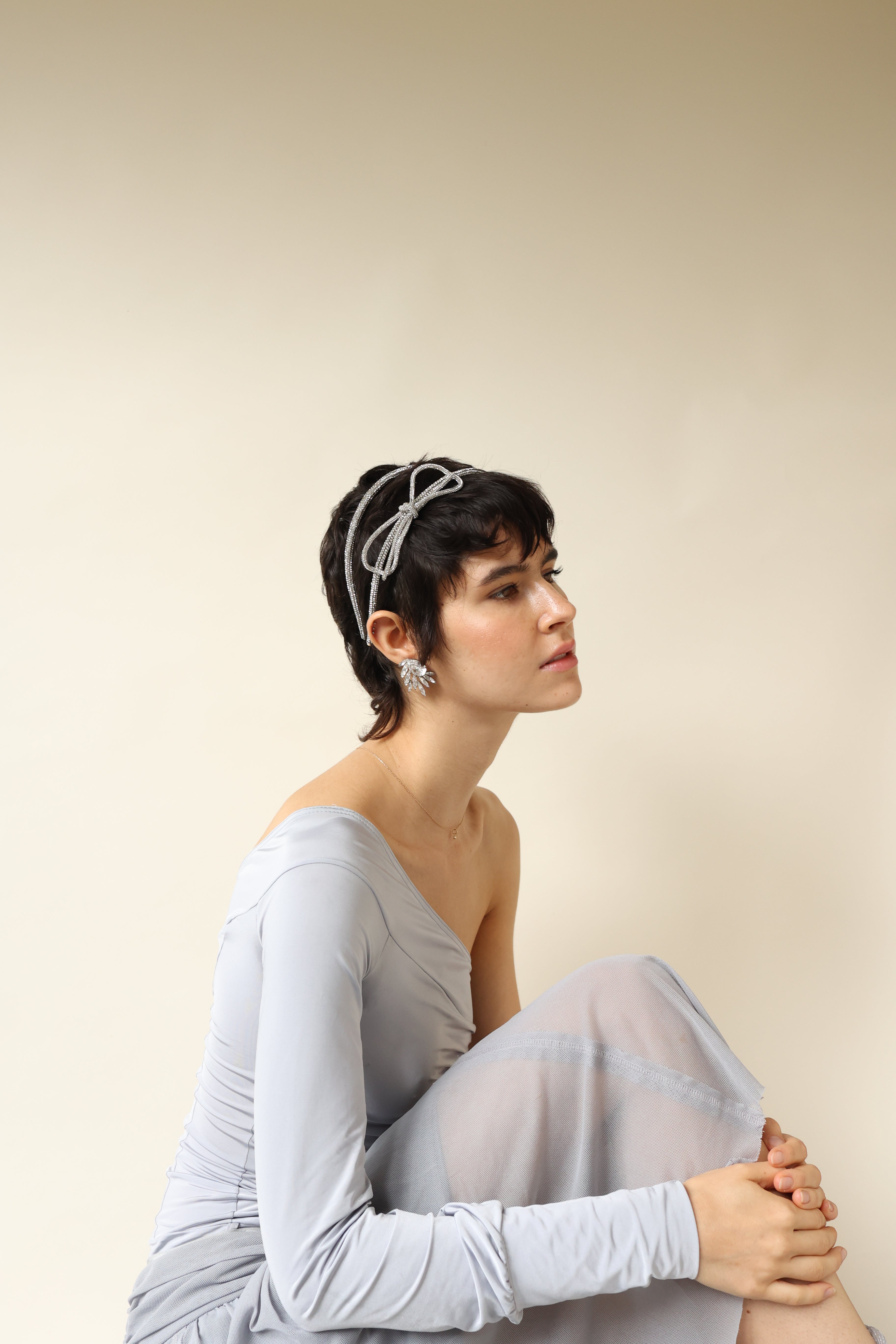 Sasha Petite Headband for Women - Adjustable Thin Hair Band for Small Heads, Comfortable Stretchable Head Wrap - Perfect for Workouts, Yoga, Running, and Everyday Wear