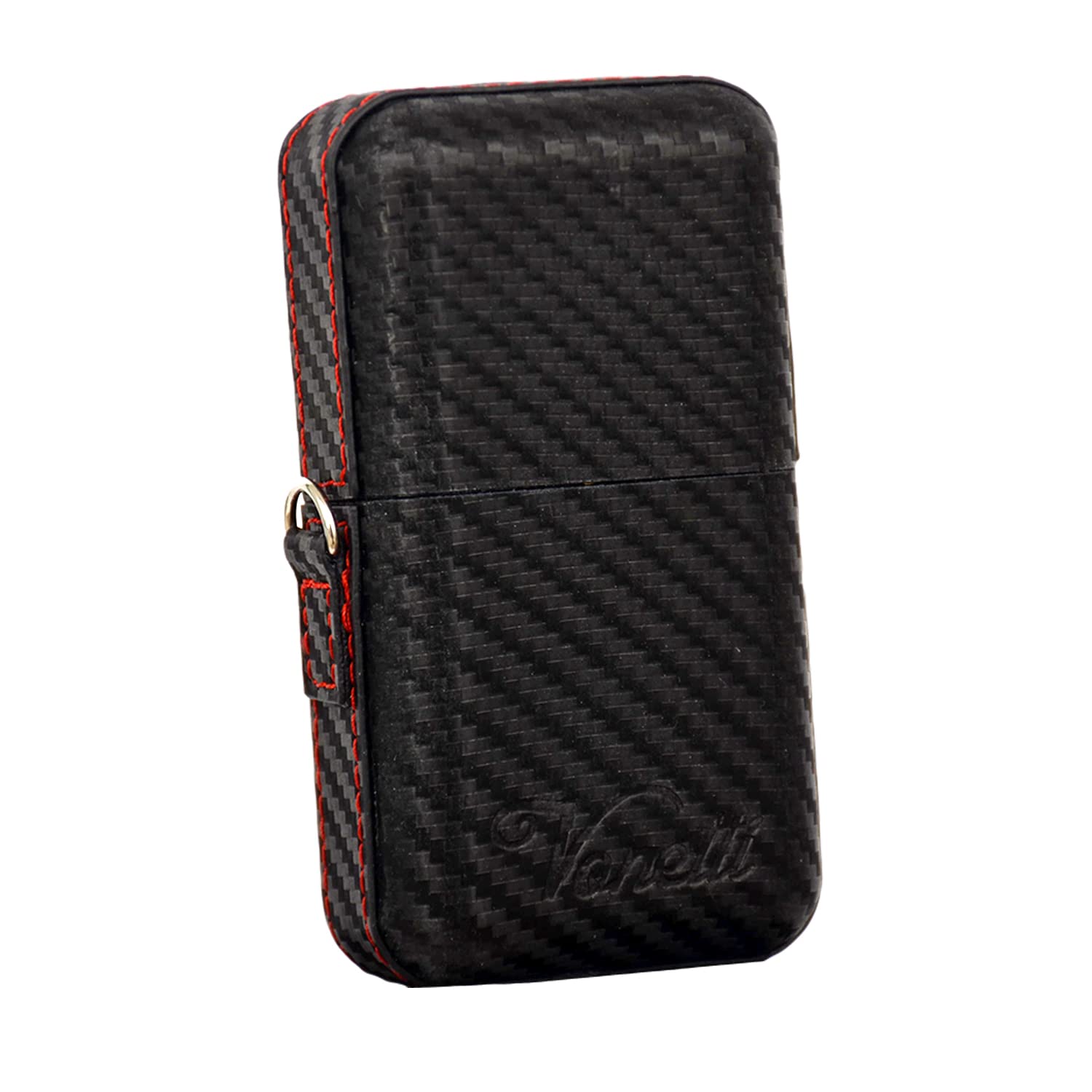 Vonetti Carbone Premium Faraday Box - Signal Blocker for Key FOB, RFID Blocking Case, Anti-Theft Keyless Go Protector | Secure Your Car Keys from Radio Frequency Hijacking at Home & Travel
