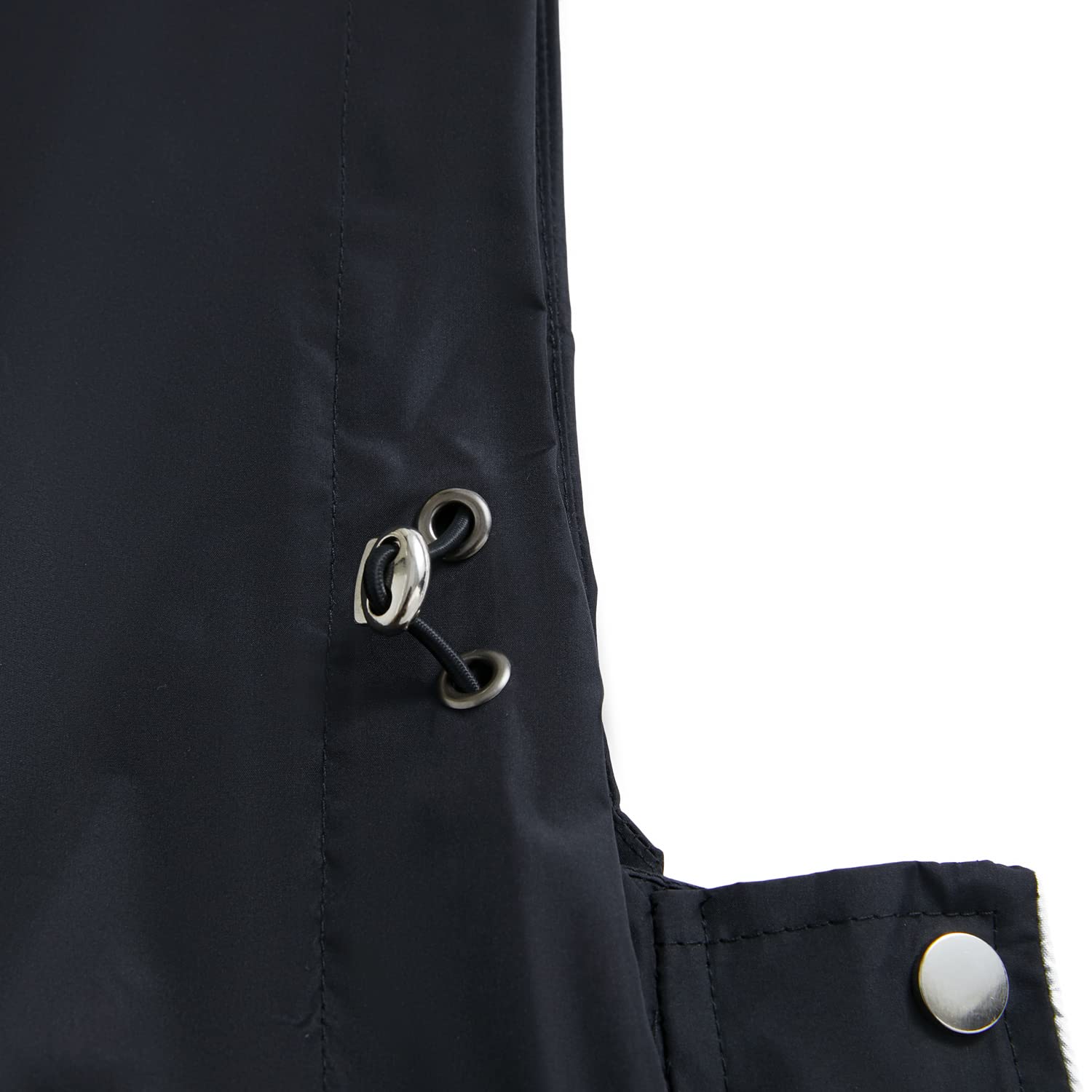 Women's Waterproof Hooded Rain Jacket - Long Windproof Midi Raincoat with Full Zip & Pockets for Outdoor Hiking, Commuting & Travel