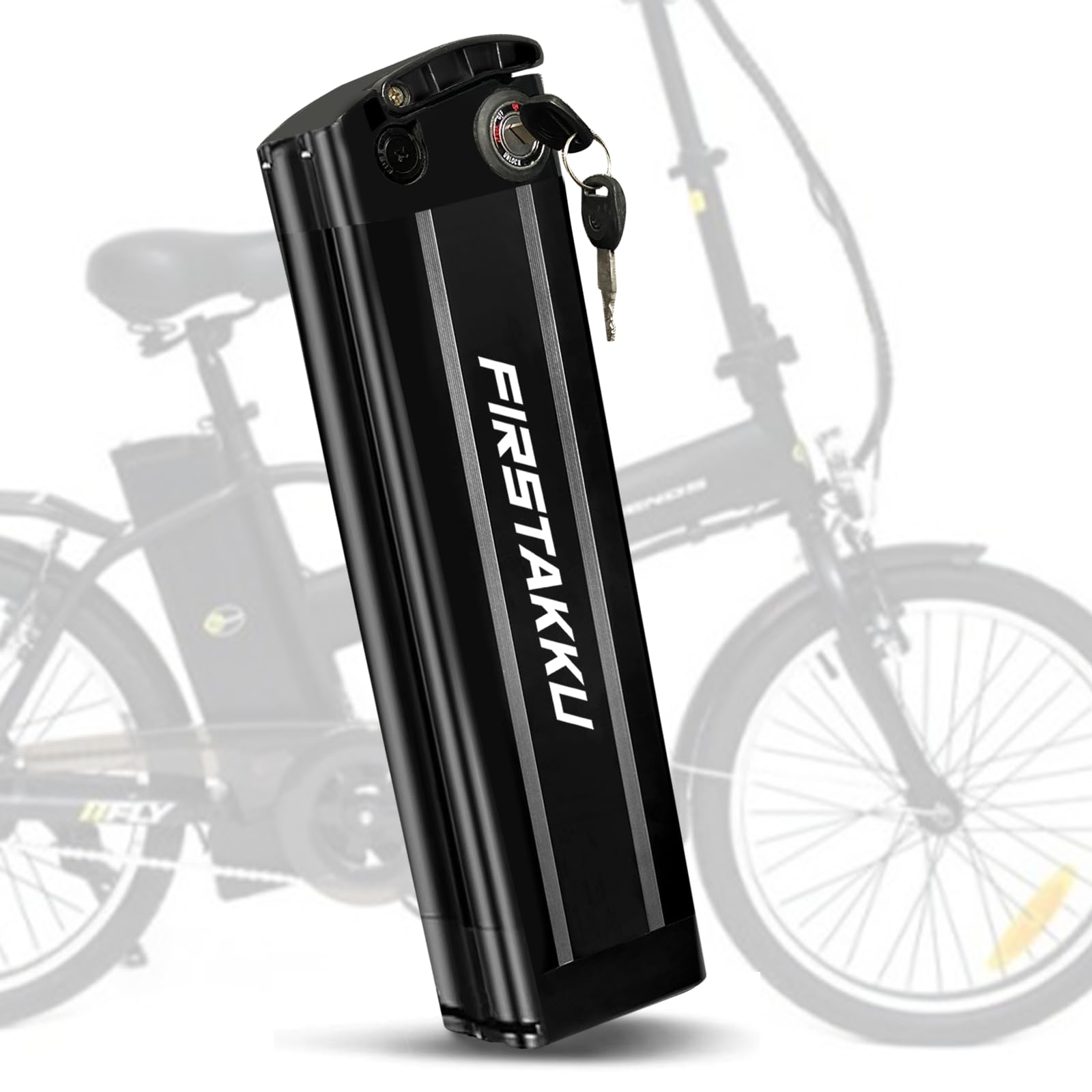 36V 48V Ebike Lithium Battery Pack - 10A 13A 15A 18A 20A Options with 3A Fast Charger & Safety Lock - Compatible with Mountain Bikes, Conversion Kits & Electric Bikes (Fast 2-5 Day Shipping) - Perfect for Commuting, Off-Road Adventures & DIY Ebike Projects