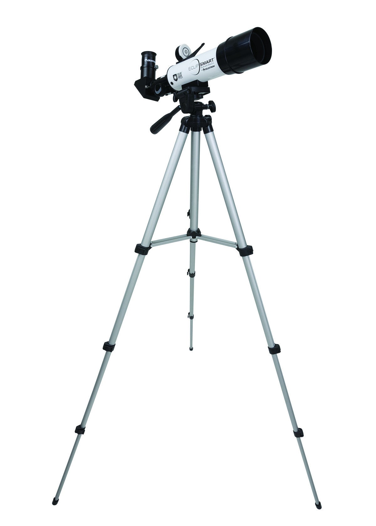 EclipSmart Travel Solar Scope 50 Refractor Telescope - Portable Solar Observation for Kids & Adults - Perfect for Travel, Camping & Astronomy Enthusiasts