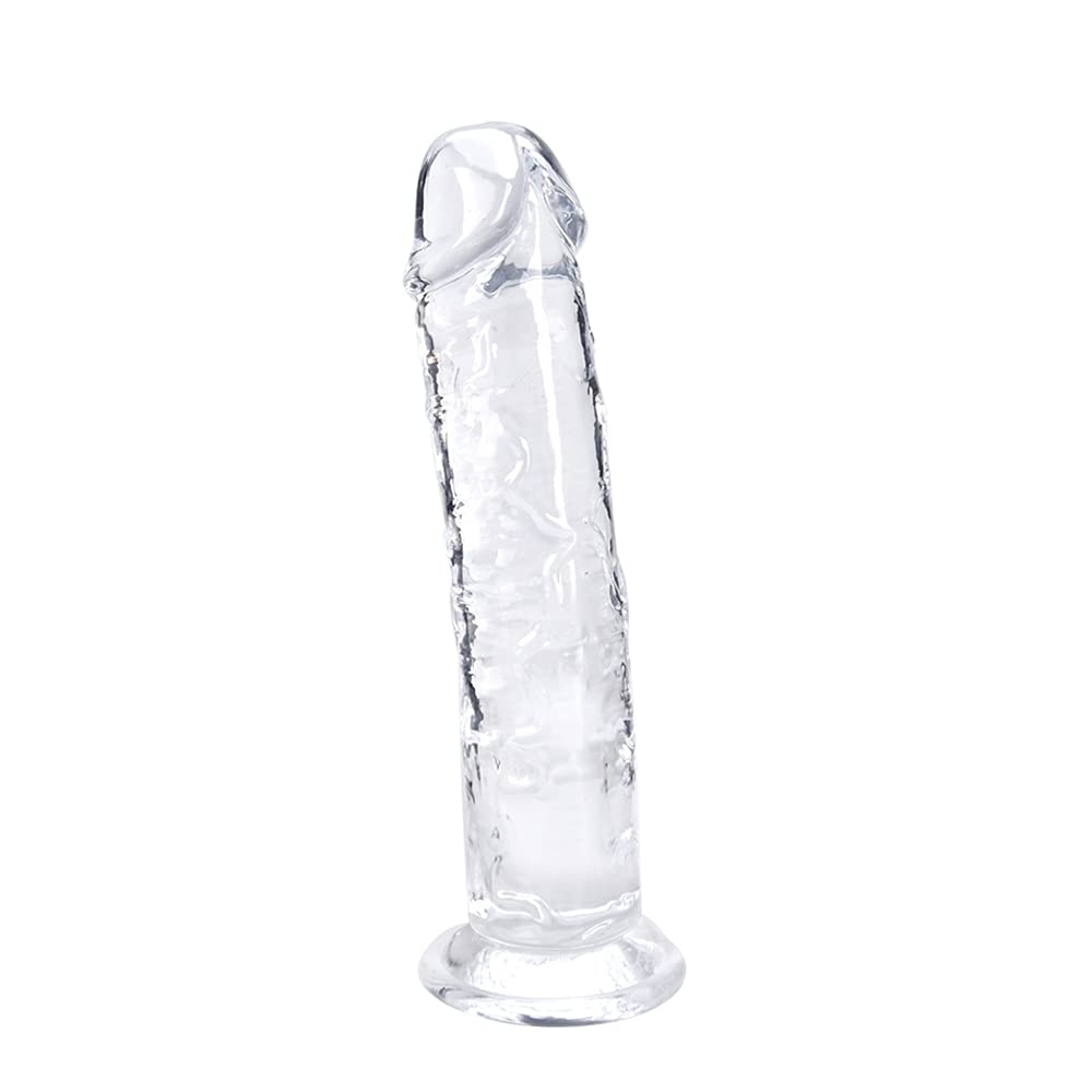 7.8 Inch Realistic Suction Dildo - Body-Safe Silicone Sex Toy for Beginners with Powerful Suction Cup | Hands-Free Pleasure for Women & Men | Perfect for Anal Play, Solo Masturbation and Couples Fun