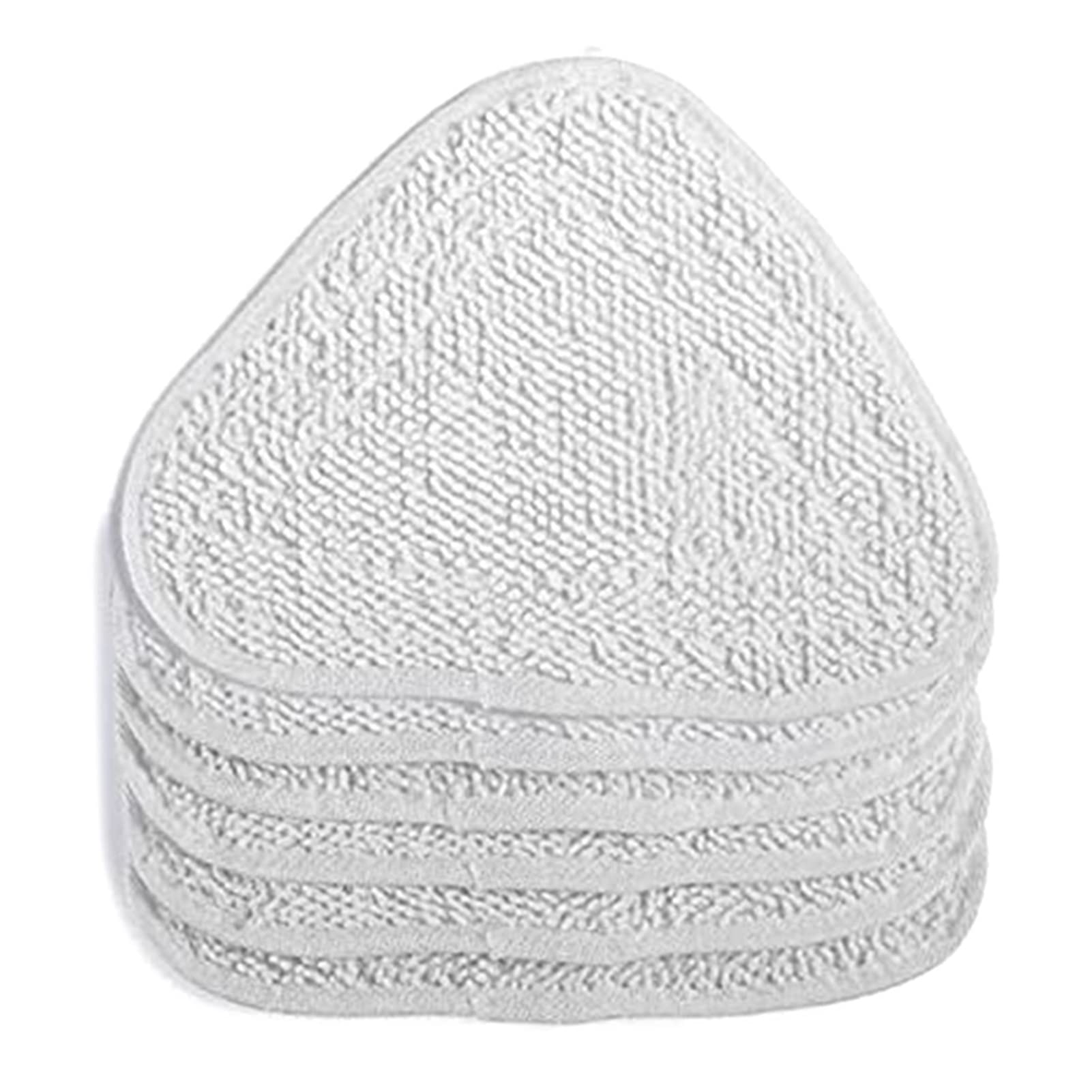 Chaomeiart 6-Pack Replacement Fiber Mop Pads for Hot Spray & Steam Mops - Washable Microfiber Cleaning Pads for Floors, Tiles, and Hardwood Surfaces - Perfect for Kitchen, Bathroom, and Home Deep Cleaning