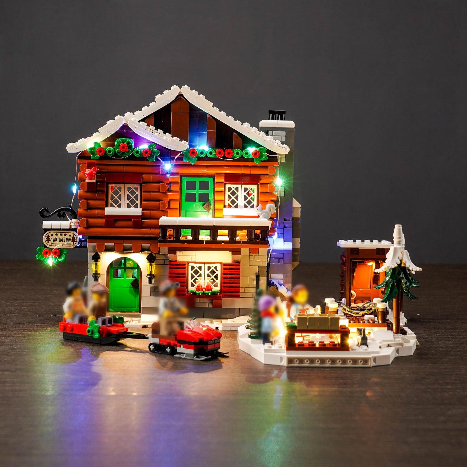 Best LED Light Kits for LEGO Icons® Alpine Lodge 10325 – Enhance Your LEGO Building Display with Realistic Lighting Effects for Home & Office Decor