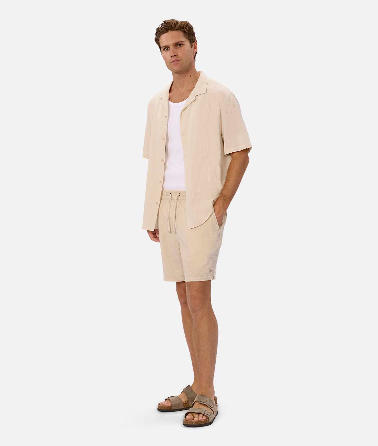 Magna Short Sleeve Shirt for Men - Premium Canvas Fabric - Casual & Comfortable Wear for Outdoor Activities, Travel, and Everyday Style