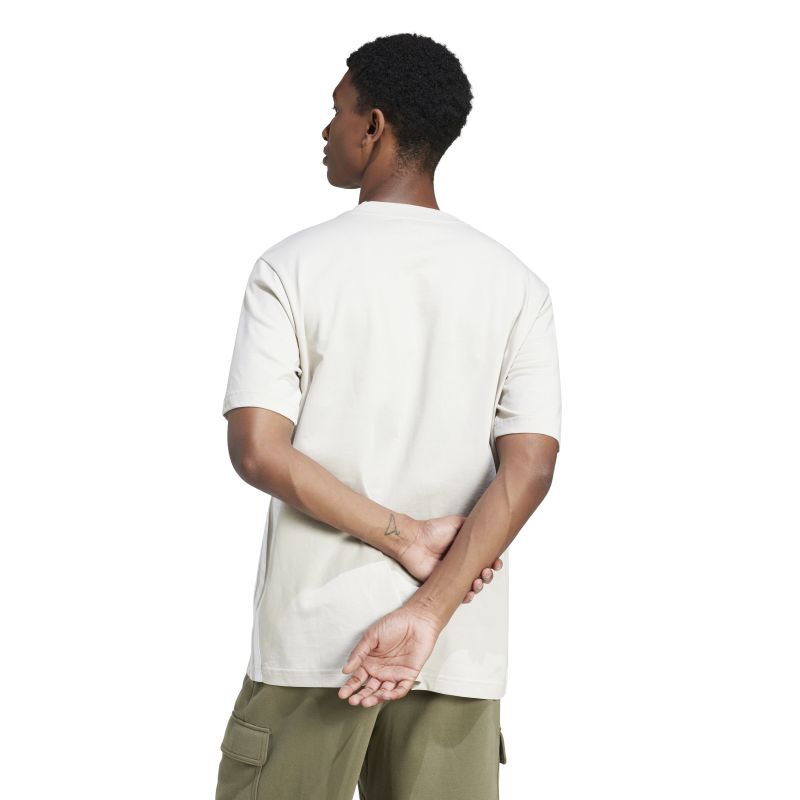 Adidas Men's Essentials 3-Stripes Cotton Jersey T-Shirt - Comfortable Casual Wear for Gym, Workout & Everyday Outfits