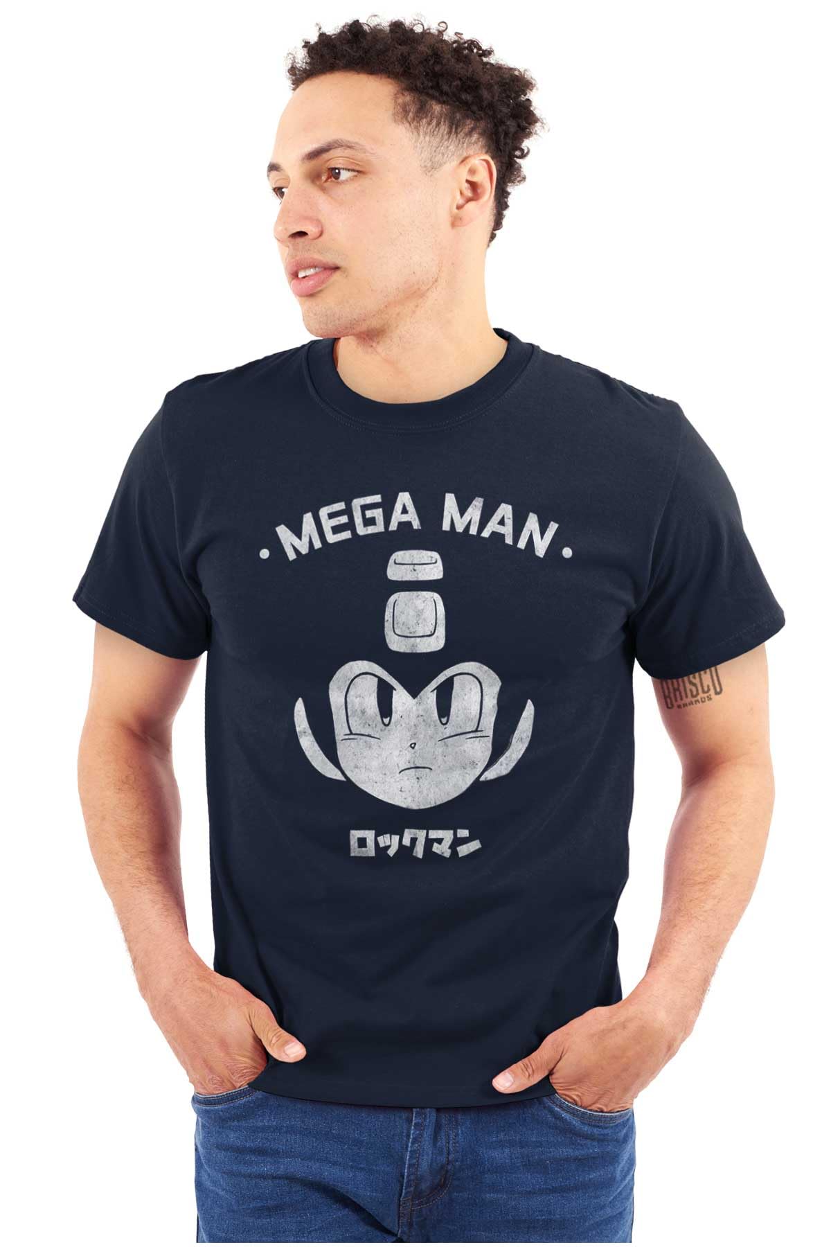 Classic Mega Man Rockman Graphic T-Shirt for Men & Women - Retro Gaming Tee for Casual Wear & Cosplay