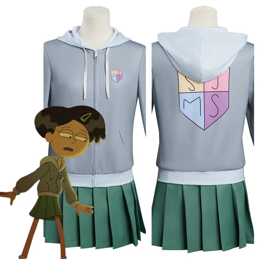 Marcy Wu Cosplay Costume - Anime Character Dress Uniform Outfit for Halloween, Carnival & Anime Conventions | Perfect for Cosplay Events & Themed Parties