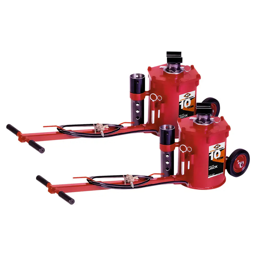 10 Ton Air Lift Jack (Pair) 3400A 2 - Heavy Duty Hydraulic Bottle Jack for Trucks, SUVs & Off-Road Vehicles - Ideal for Emergency Repairs, Towing & Garage Use