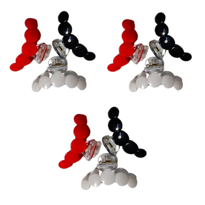 Vikans Fashion Hair Claw Clips 6 Pack - Strong Hold Rectangle Hair Clips, Non-Slip Matte Solid Color Jaw Clamps for Women & Girls | Perfect for Ponytails, Buns & Everyday Hairstyles