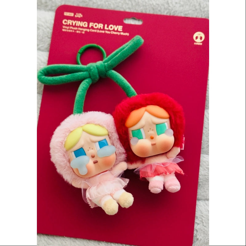 **Limited Edition 2025 Crybaby Love You Cherry Much Figurine – Cute Collectible for Home Decor, Gift, or Kawaii Aesthetic Display**