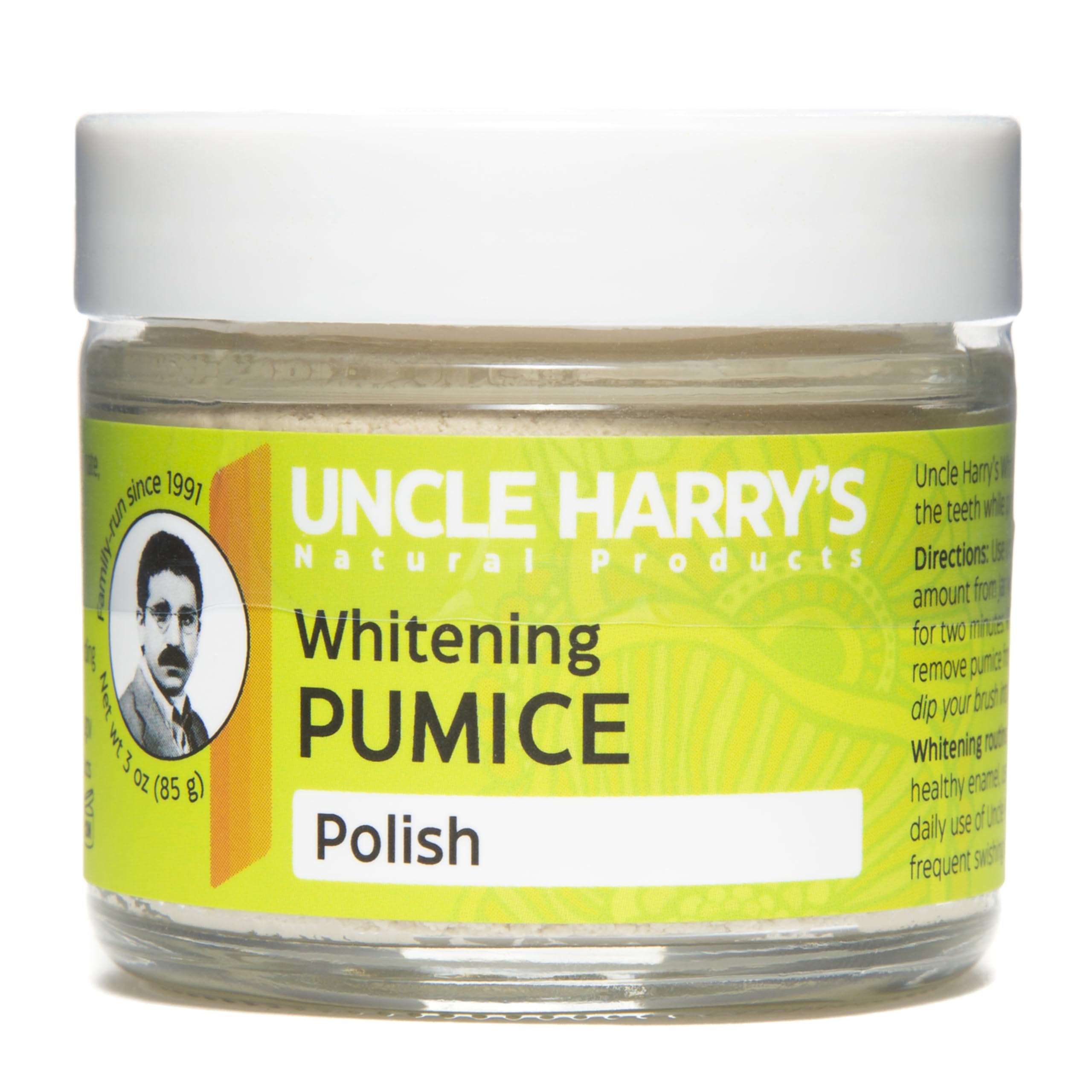 Uncle Harry's Spearmint Sensitive Teeth Whitening Toothpaste - Natural SLS Free & Fluoride Free Formula for Fresh Breath & Enamel Protection | Gentle Whitening for Sensitive Teeth - Perfect for Daily Oral Care & Morning Routine