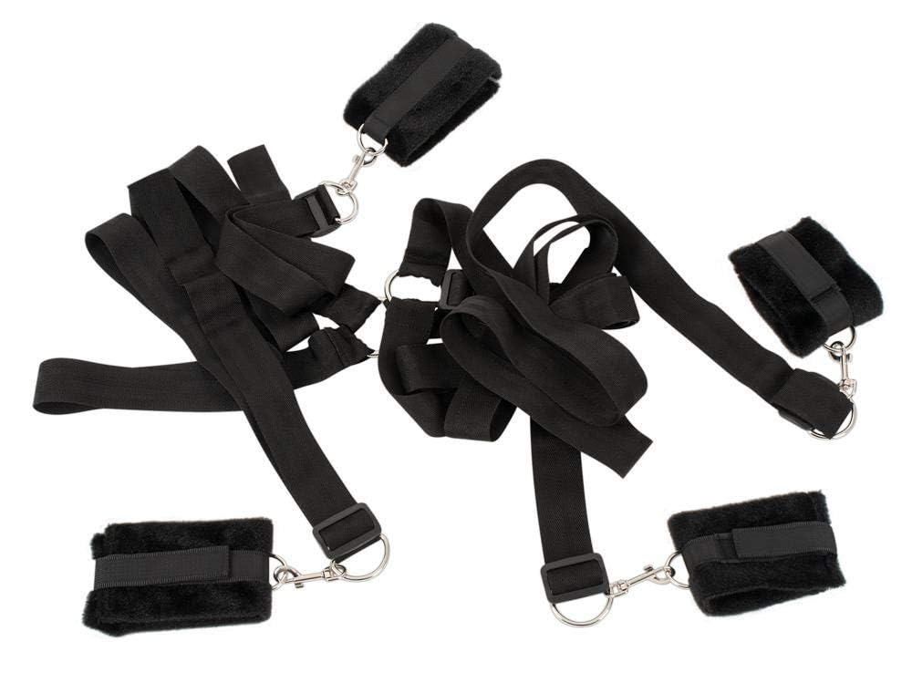 Bed Shackles - Heavy Duty Restraints for BDSM & Bondage Play - Perfect for Bedroom, Dungeon & Adult Play Scenes