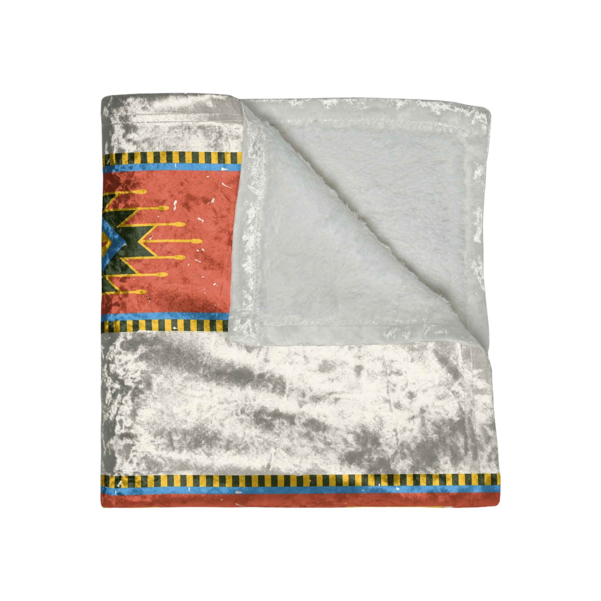 Southwestern Throw Blanket 4x5 ft - Soft Velvet Polyester Blanket for Living Room, Bedroom & Couch - Cozy Home Decor for Winter, Gifts & Family Movie Nights