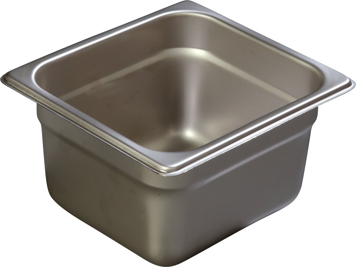 Carlisle FoodService Durapan 1/6 Size Stainless Steel Hotel Pan - 4