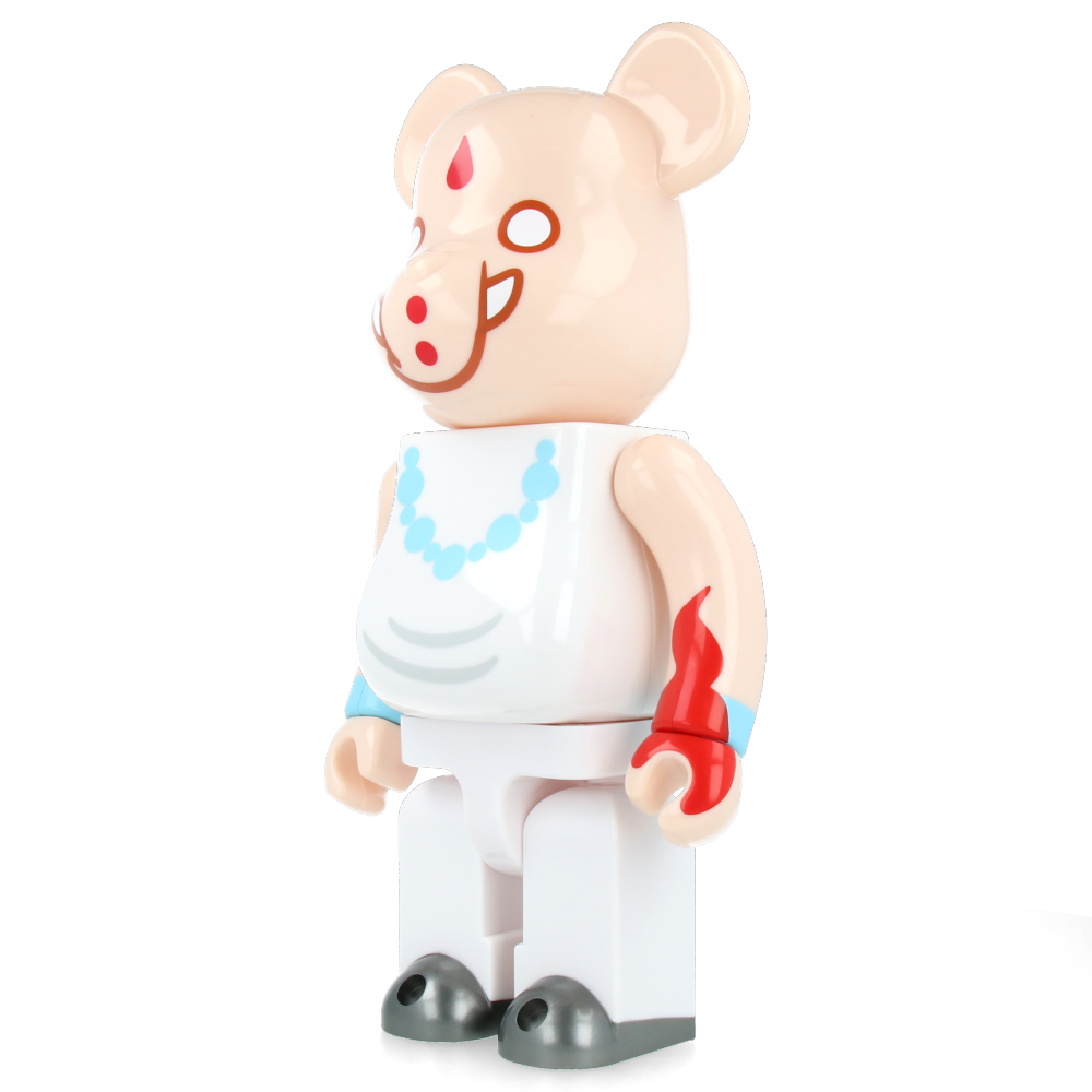 400% Bearbrick Brahman Elephant Blue Vinyl Art Toy - Limited Edition Collectible for Home Decor & Gift Giving