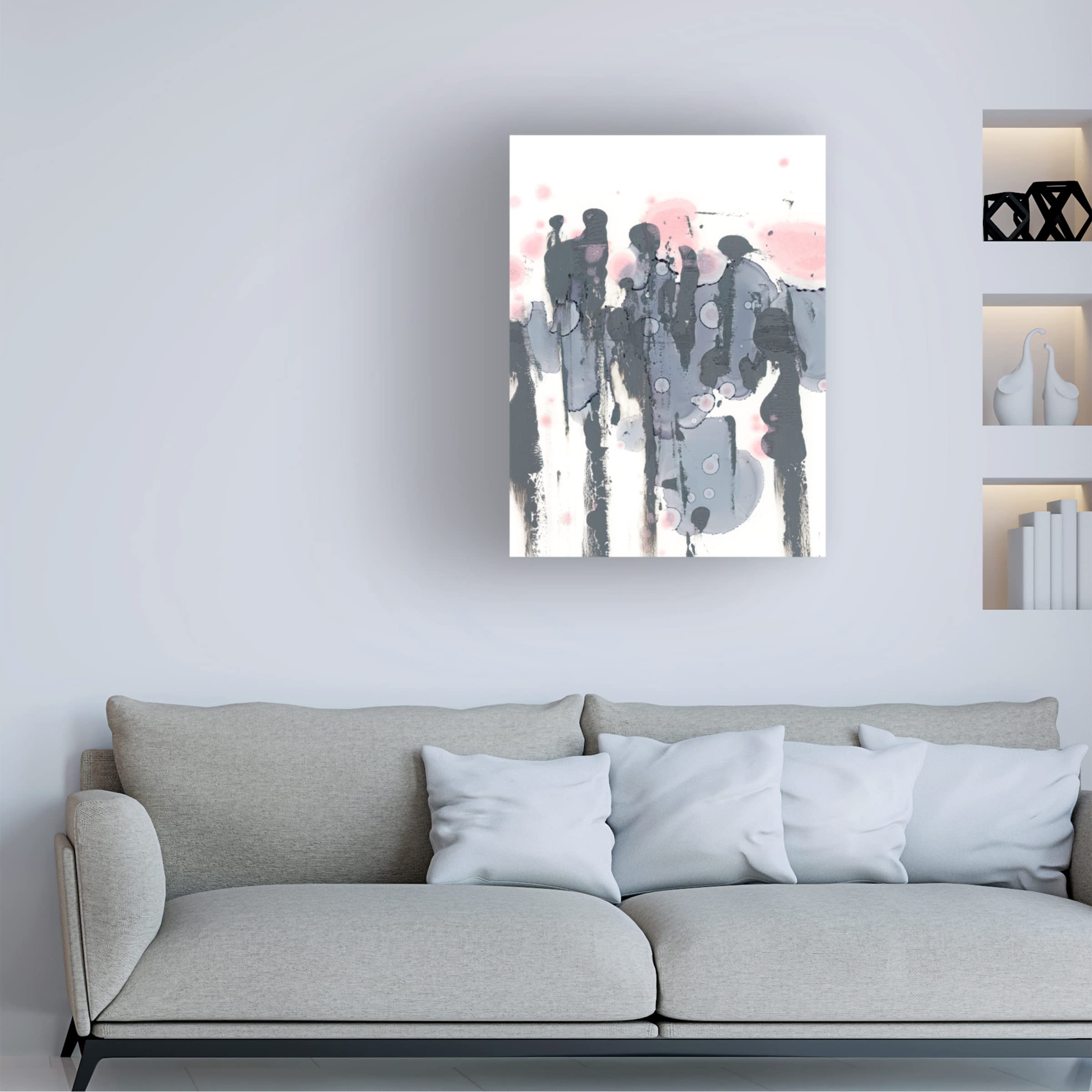 Trademark Fine Art 'Candied Trees II' by Ethan Harper - Stretched Canvas Wall Art for Living Room, Bedroom & Office Decor