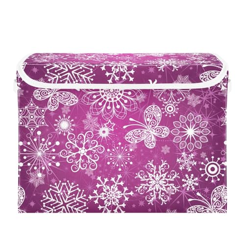 Christmas Purple Snowflake