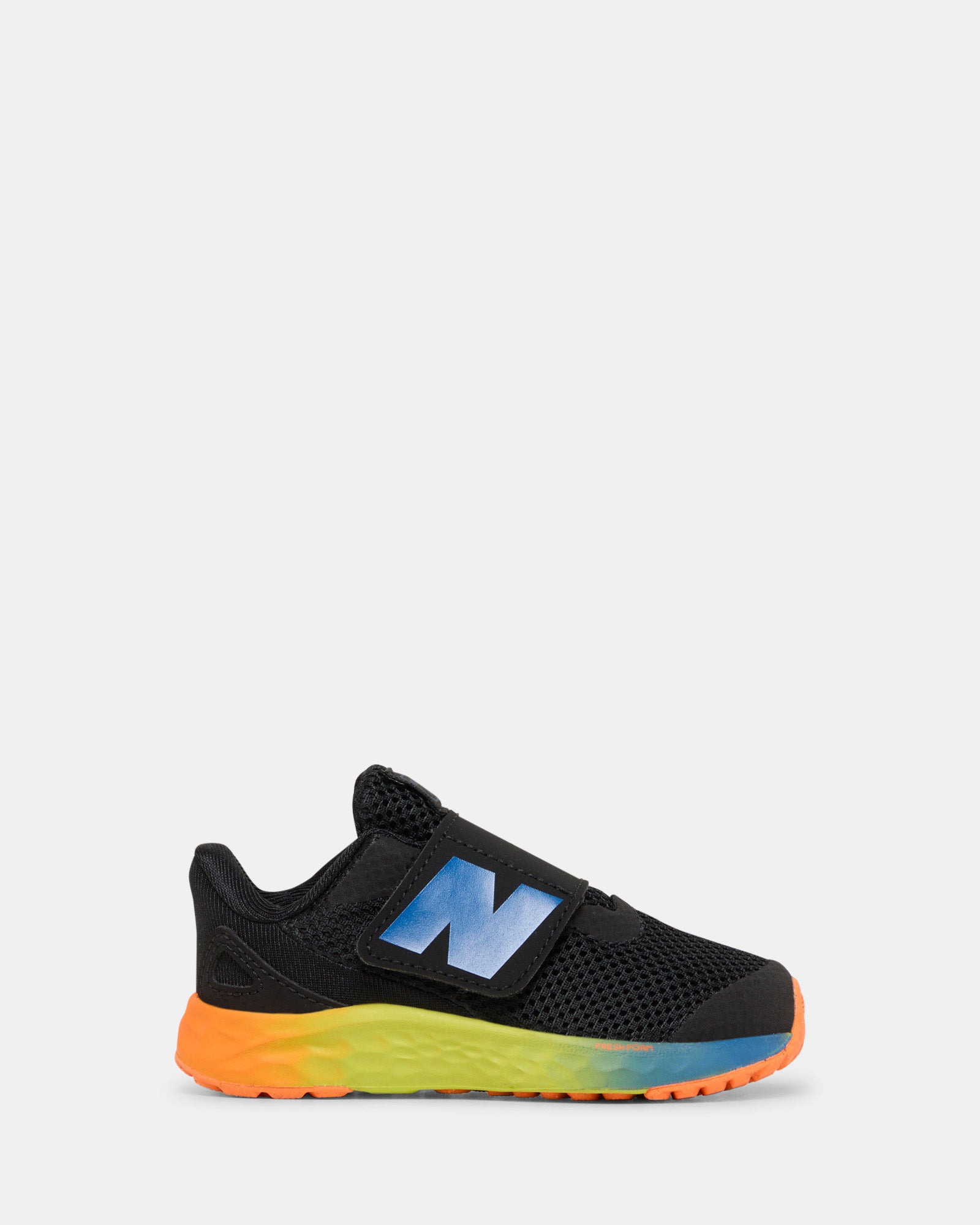 NW Arishi V4 Infant Sneakers - Black/Multi Color - Comfortable & Lightweight Baby Shoes for Boys & Girls - Perfect for Walking, Running & Playtime