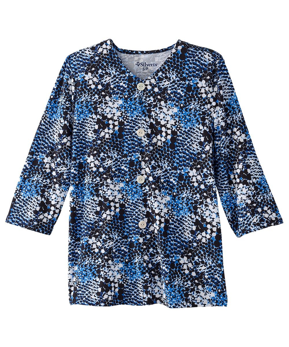 Stylish Women's Open Back Faux Button Blouse - Trendy Summer Tops for Casual Outings & Date Nights