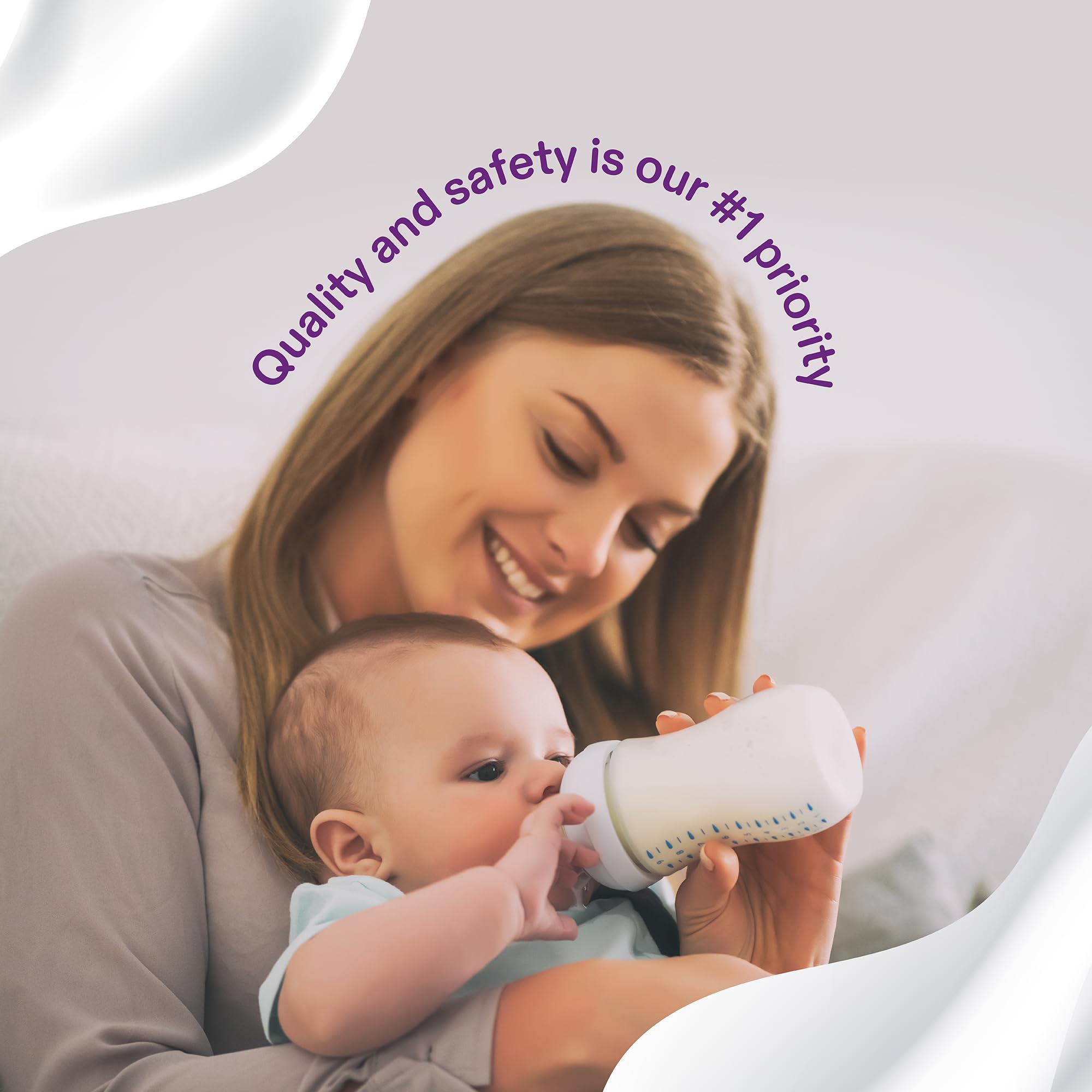 A2 Platinum Premium Infant Formula Powder for Babies 0-12 Months - Iron Fortified Milk-Based Nutrition with Pure A2 Milk - 31.7oz Can (6 Pack) - Ideal for Newborns, Daycare & Travel Feeding