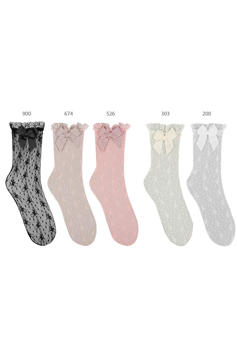 Elegant Lace Bow Knee High Socks for Women - Fashionable Thigh High Stockings - Perfect for Cosplay, Outfits & Winter Warmth