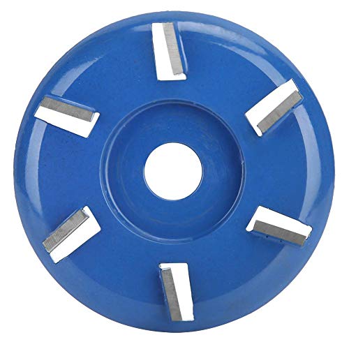 Yosoo 6-Teeth Steel Wood Cutting Disc for Angle Grinder - Durable Wood Carving & Milling Cutter for Softwood & Hardwood - Perfect for DIY Woodworking, Furniture Making, and Craft Projects