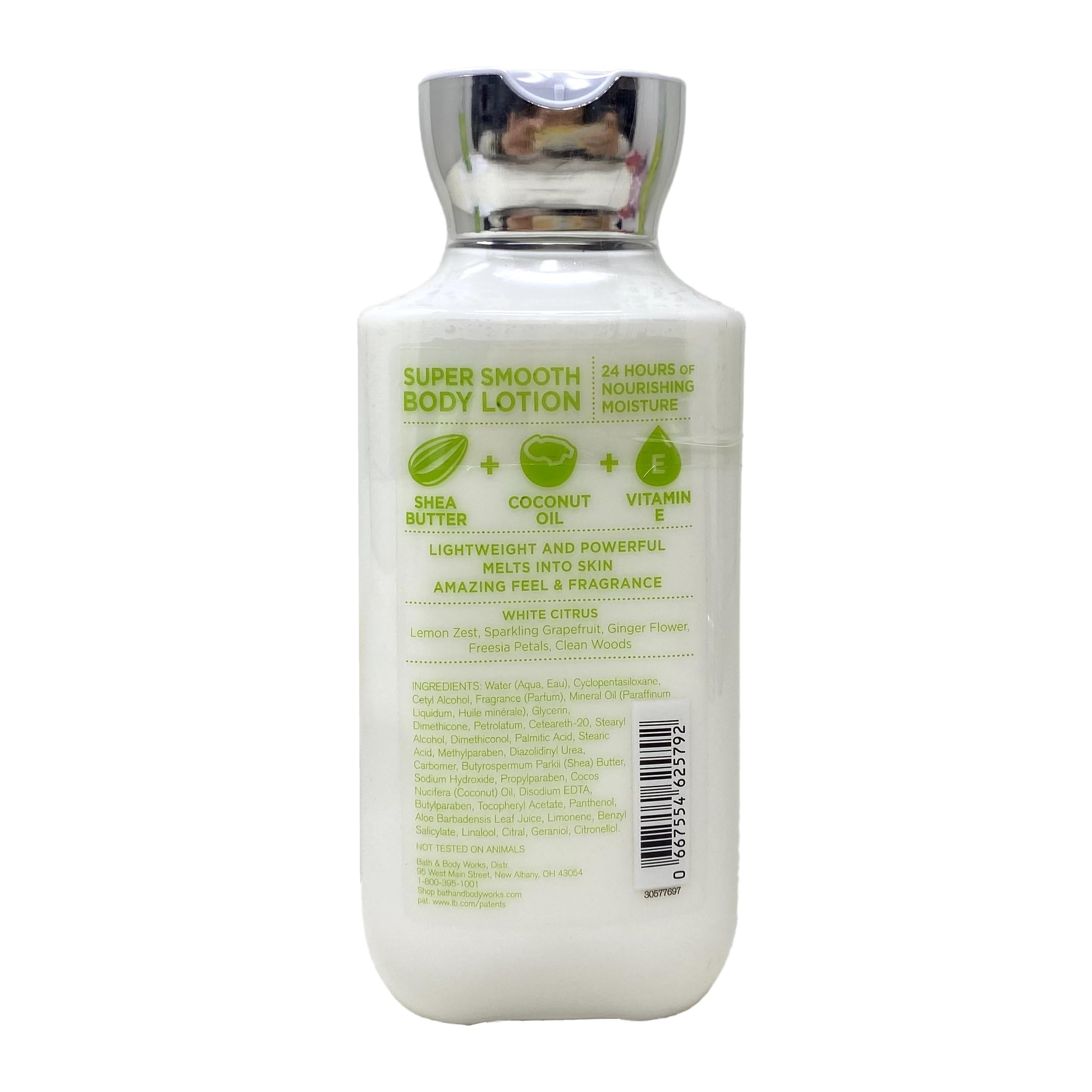 Bath & Body Works White Citrus 2-Pack Body Lotion Set with Creamy Rose Bar Soap - Full Size Moisturizing Lotion for Dry Skin - Perfect for Daily Hydration & Gift Giving