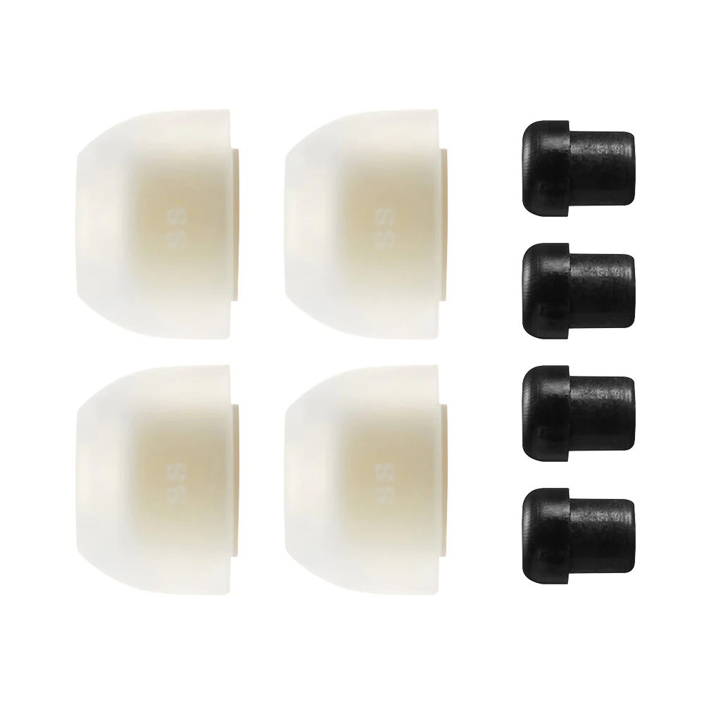 AZLA SednaEarfit MAX Standard Silicone Eartips for Wireless Earbuds - Premium Comfort & Noise Isolation for AirPods Pro, Galaxy Buds, Sony WF-1000XM4 - Perfect for Workouts, Commuting & Travel