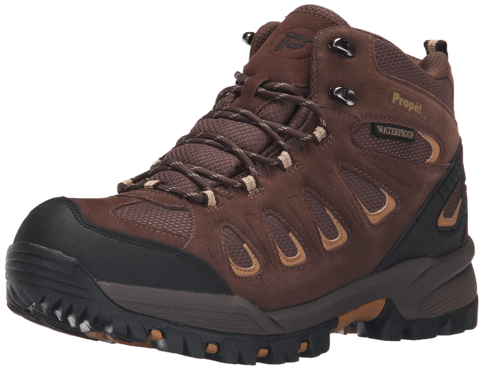 Propet Men's Ridge Walker Waterproof Hiking Boots - Lightweight Outdoor Trekking Shoes for Trail Walking & Mountain Climbing