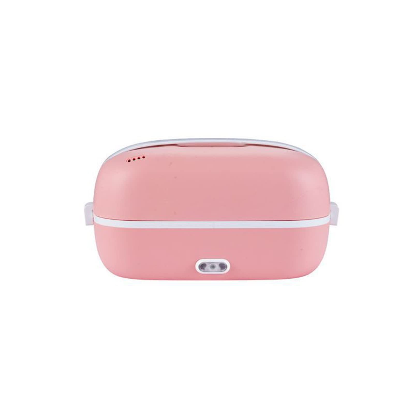 Portable Electric Lunch Box - 1.2L Insulated Food Heater with 2-Layer Design, 110V-240V & 12V Car Adapter - Perfect for Home, Office, School & Travel - Keep Meals Warm Anywhere (Pink, 12V)