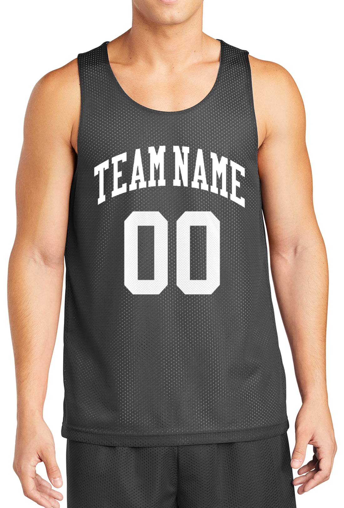 Custom Reversible Basketball Jersey - Front & Back Design for Men & Women - Perfect for Team Sports, Training & Casual Wear
