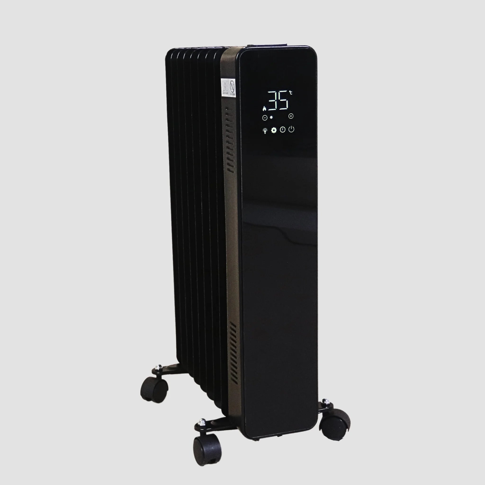 2000W WiFi Smart Oil Filled Space Heater with Remote Control & Thermostat - Energy Efficient Quiet Portable Radiator for Bedroom, Living Room & Office