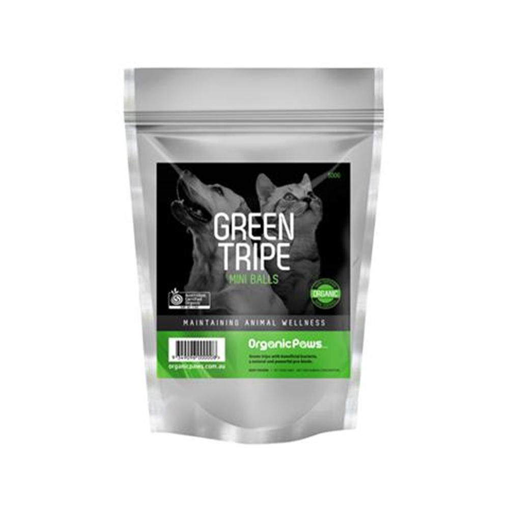 Premium Frozen Green Tripe Mini Balls for Dogs - All-Natural Digestive Support Dog Food - Perfect for Sensitive Stomachs & Raw Diet Feeding