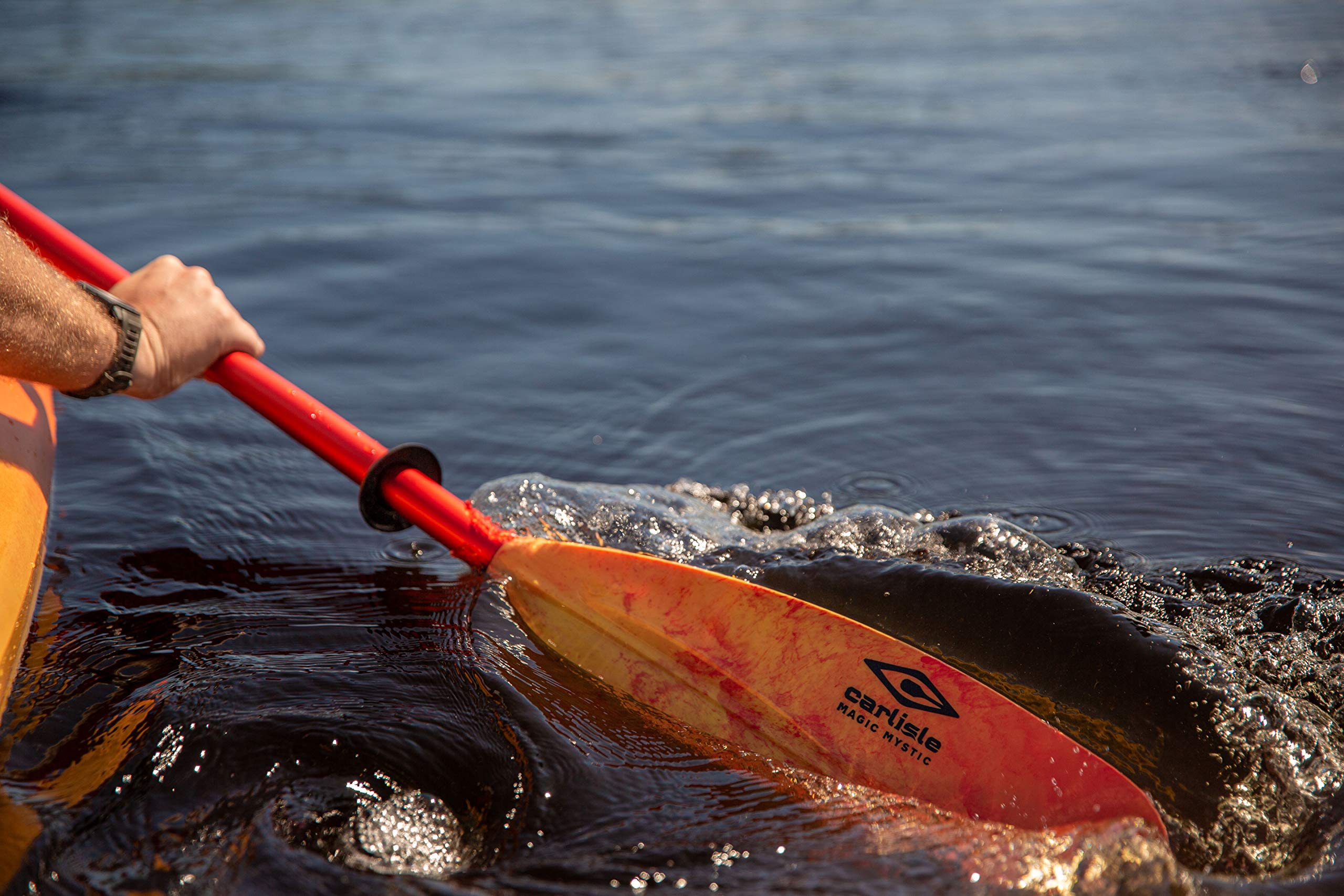 Carlisle Magic Mystic Kayak Paddle - Lightweight Aluminum Shaft with Durable Polypropylene Blades for Recreational & Touring Kayaking | Perfect for Lakes, Rivers & Coastal Waters