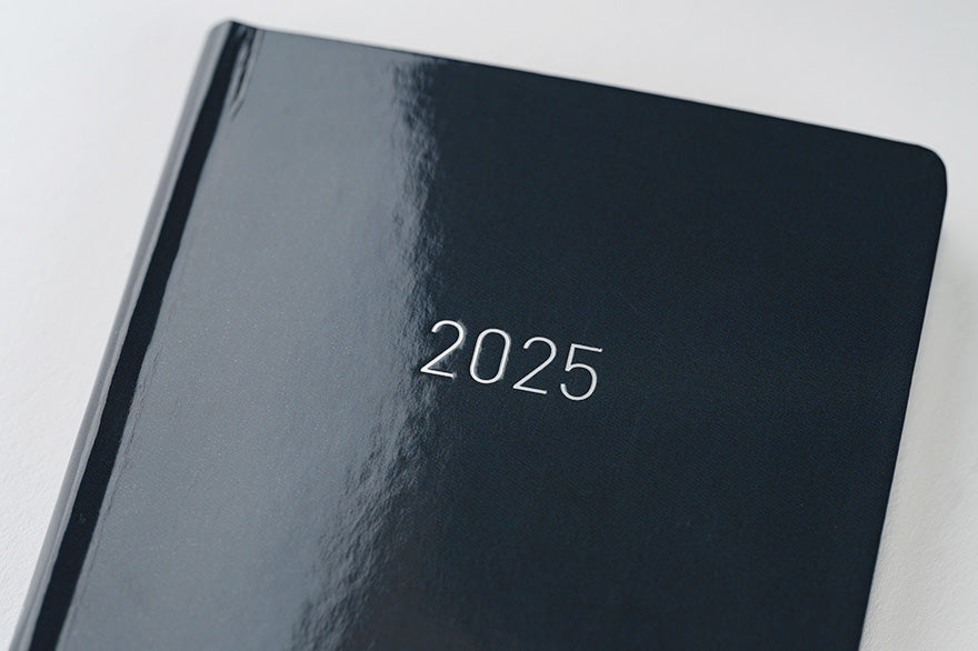 Hobonichi Techo 2025 Planner - Hiroko Kubota Night Cherry Blossom Snow Globe Weeks Hardcover, Weekly Horizontal Layout, January Start, Monday Start, English Edition | Perfect for Journaling, Planning & Gift Giving