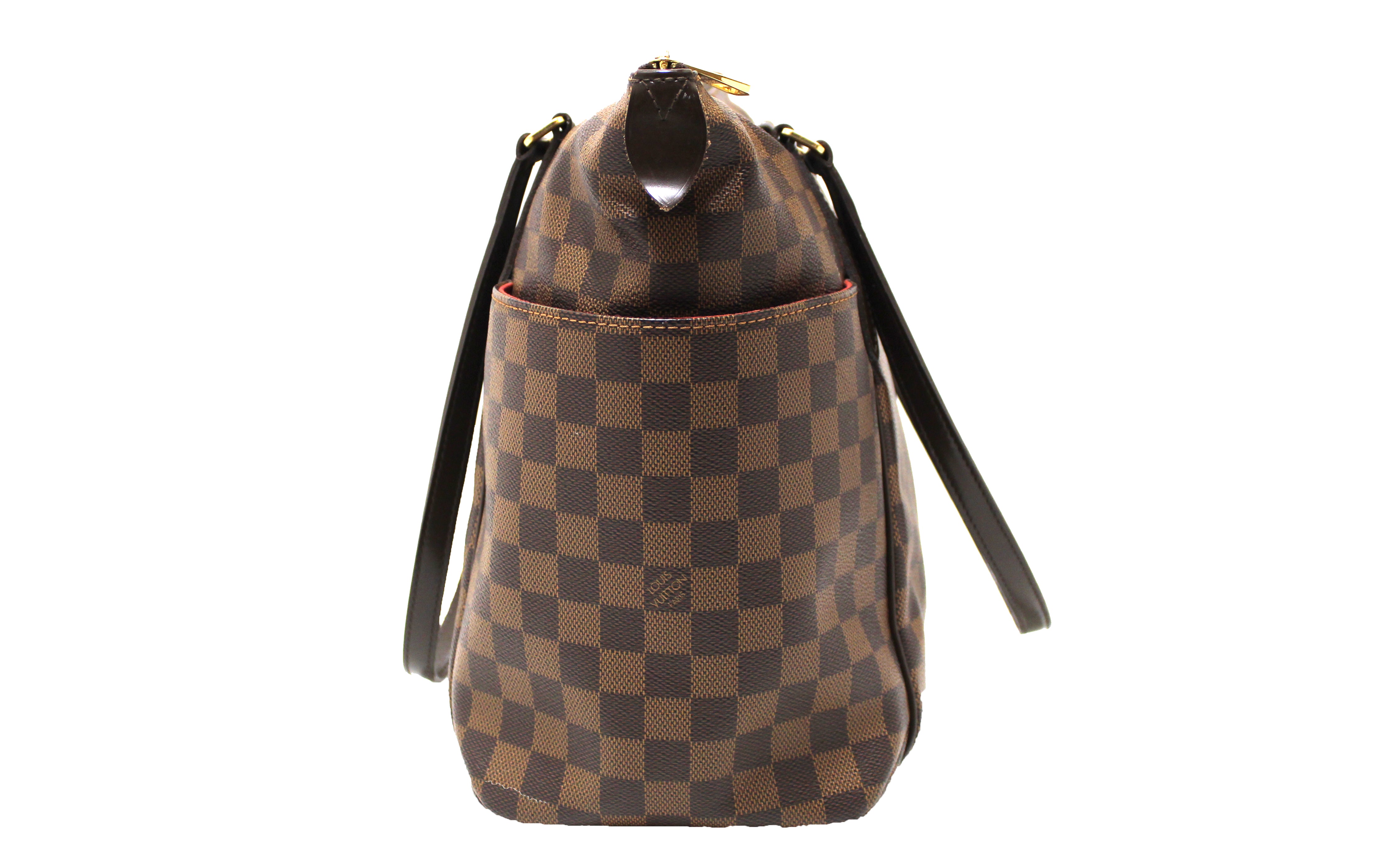 Authentic Louis Vuitton Damier Ebene Canvas Totally MM Tote Shoulder Bag for Women | Luxury Designer Handbag | Perfect for Work, Travel & Everyday Use