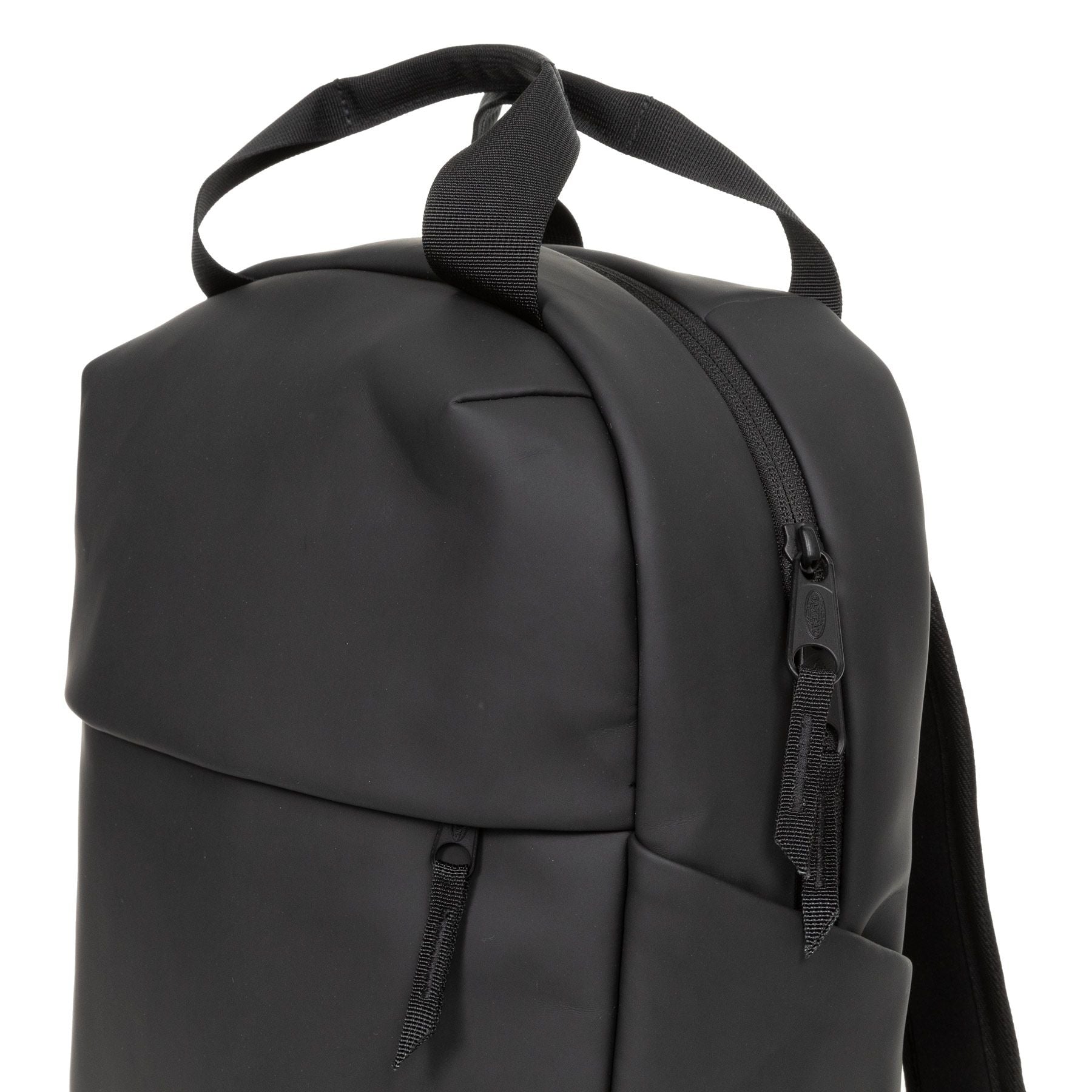 Eastpak Tecum Tote CNNCT F Backpack - Matte Black Water-Resistant Laptop Bag for Work, School & Travel | Durable Unisex College Backpack with Spacious Compartment