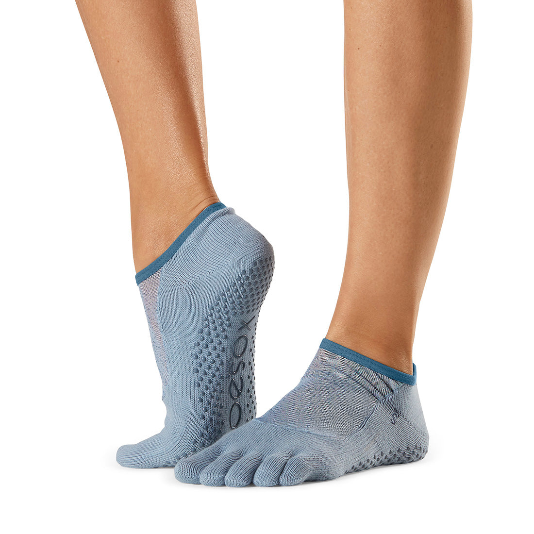ToeSox Luna Grip Socks - Non-Slip Yoga Socks for Women & Men - Ideal for Pilates, Barre, Dance & Home Workouts